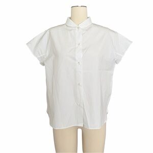 ASPESI White Cotton Poplin Shirt 46